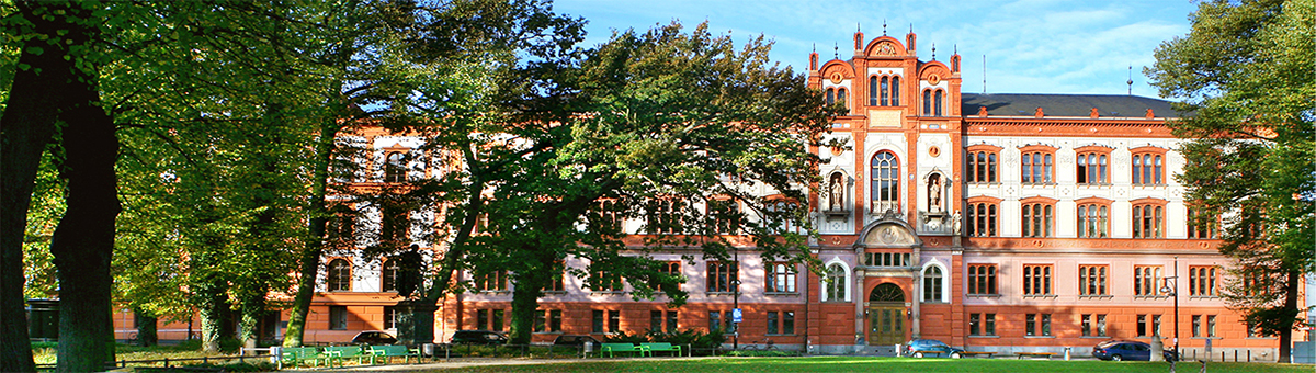 Foto from Main Building of University of Rostock